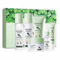 6 Piece Face Skin Care Routine Kit for Women Soothing & Repairing Skincare Gift Set with Cleanser Toner Face Serum Eye Cream Emulsions Face Cream Facial Hydrating Skin Care Set for Teen Girls